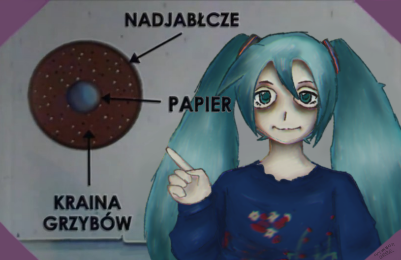 hatsune miku and agatka (vocaloid and 1 more) drawn by crimson2000