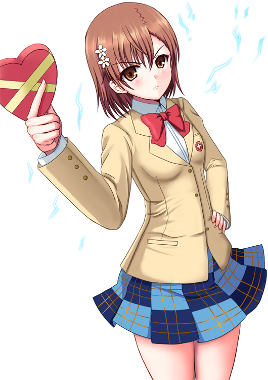 misaka mikoto (toaru majutsu no index and 1 more) drawn by natsuzakura_yuuki
