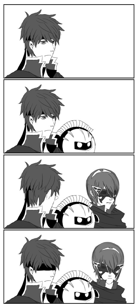 ike, meta knight, and marth (fire emblem and 4 more) drawn by mmakitty