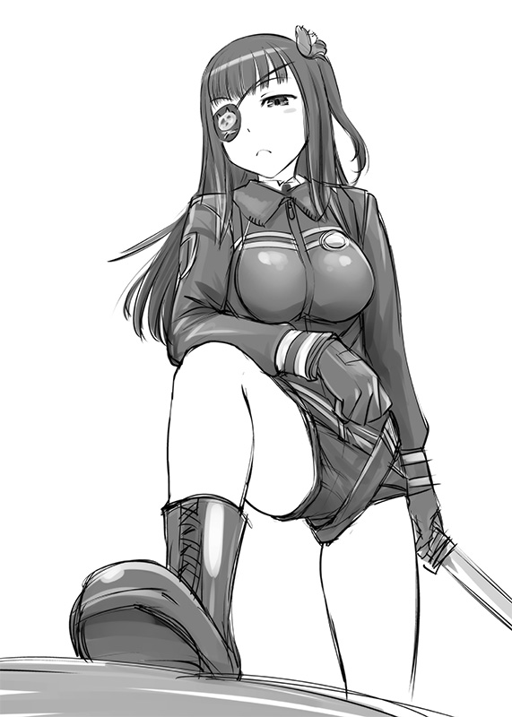 shikabane itsuka (sekai seifuku: bouryaku no zvezda) drawn by ueyama_michirou