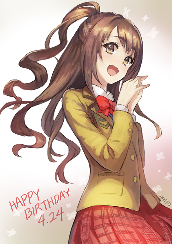 shimamura uzuki (idolmaster and 1 more) drawn by meto31