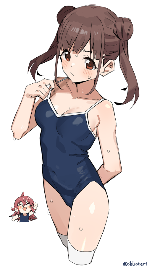 sonoda chiyoko and komiya kaho (idolmaster and 1 more) drawn by shisoneri