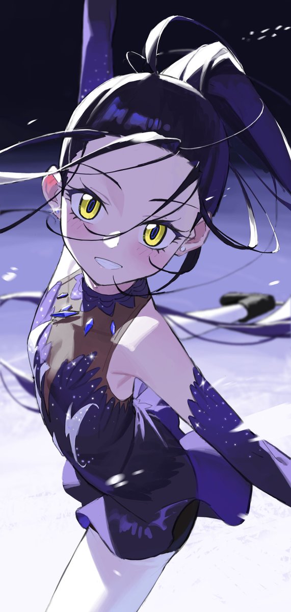 kamisaki hikaru (medalist) drawn by li-mi