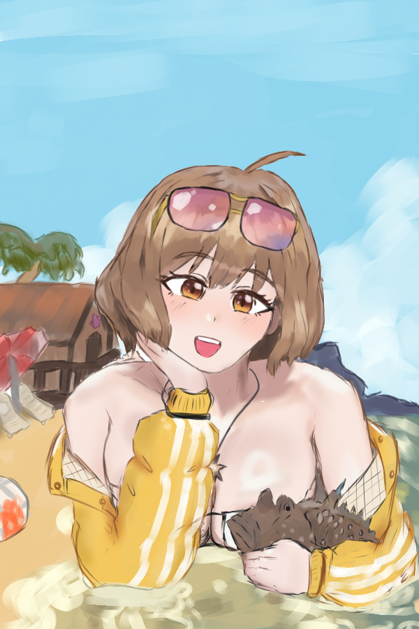 anis and wilson (goddess of victory: nikke and 1 more) drawn by zyrobot