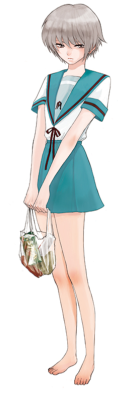 nagato yuki (suzumiya haruhi no yuuutsu) drawn by aturou0129