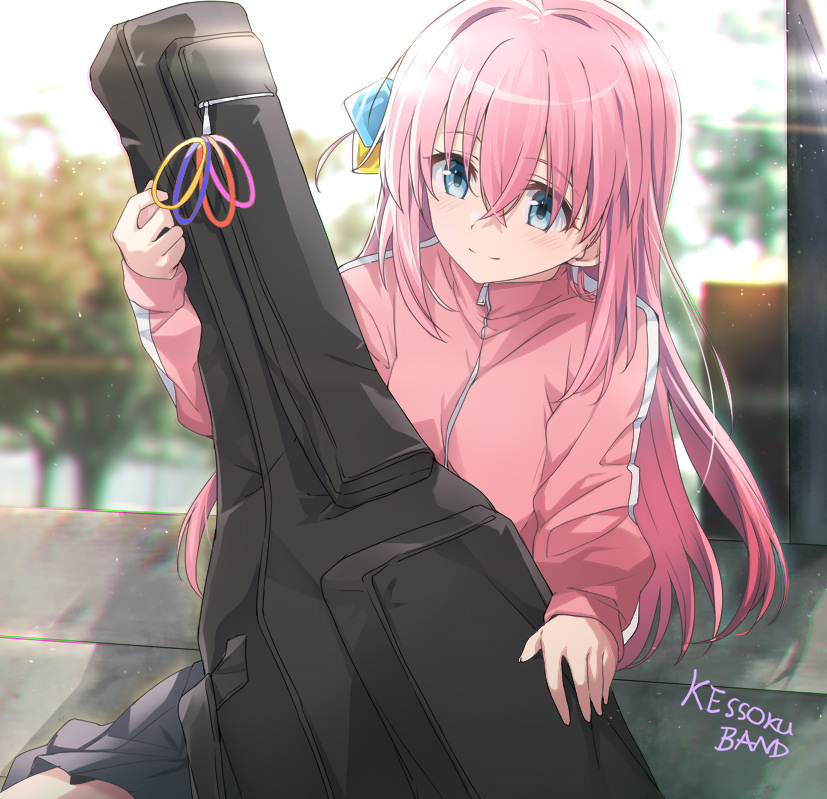 gotoh hitori (bocchi the rock!) drawn by tsuezu