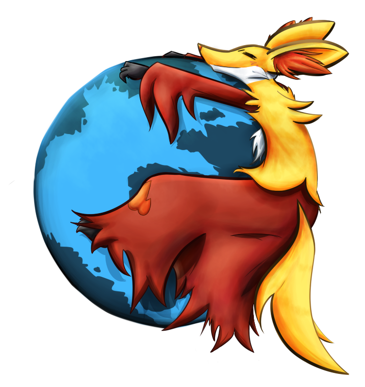 delphox (pokemon and 1 more) drawn by nachokuma