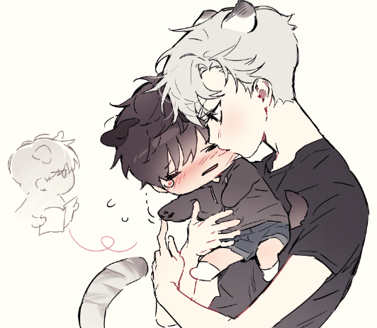jeong taeui and ilay riegrow (passion) drawn by jinsimpunch