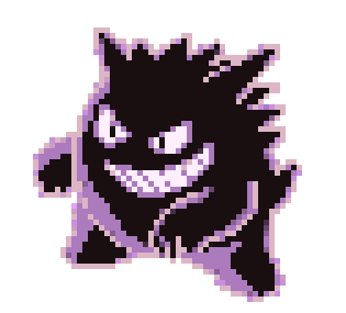 gengar (pokemon and 1 more) drawn by cortoony