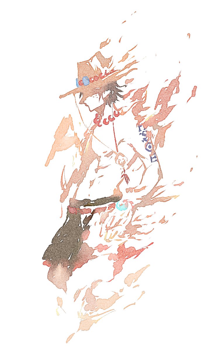 portgas d. ace (one piece) drawn by fish191101756