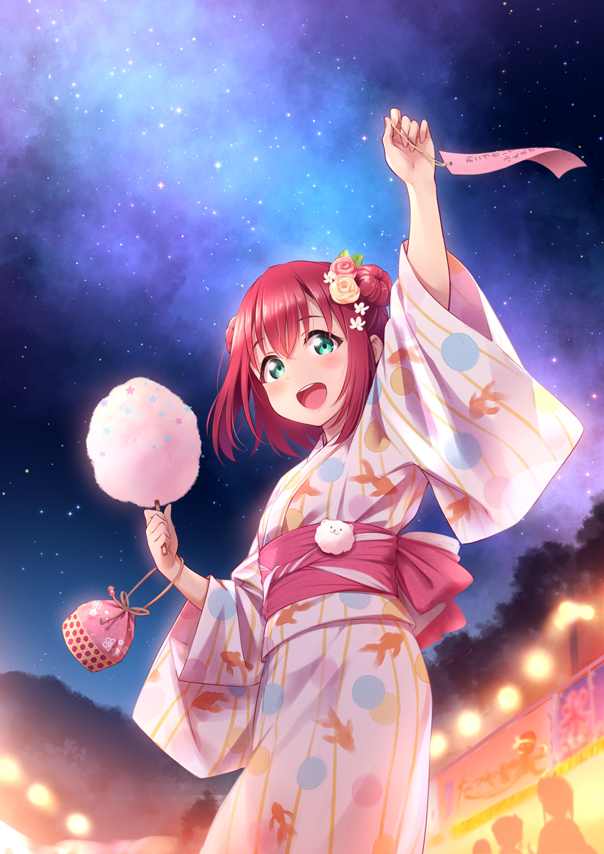 kurosawa ruby (love live! and 1 more) drawn by inou_shin