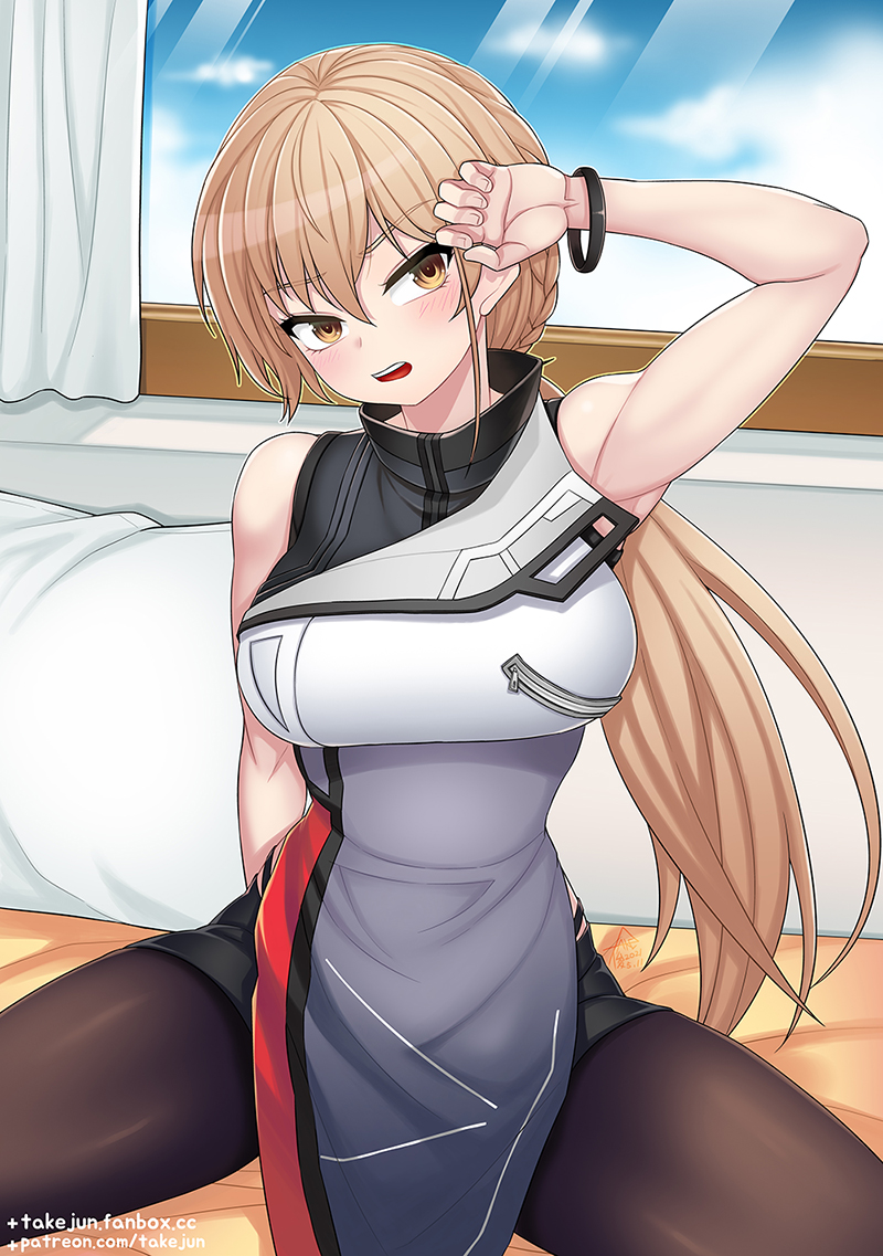 ots-14 and groza (girls' frontline and 1 more) drawn by takejun