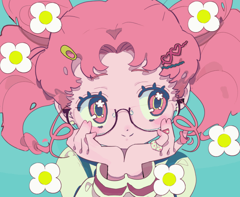 chibi usa (bishoujo senshi sailor moon) drawn by vivinos