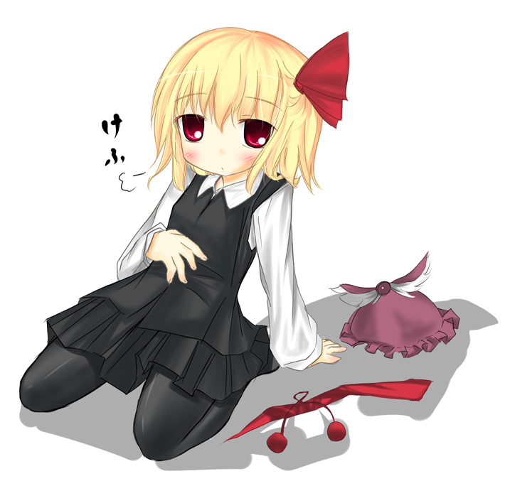 rumia and mystia lorelei (touhou) drawn by arisato