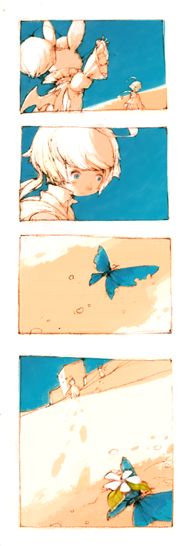moogle, marche radiuju, and montblanc (final fantasy and 1 more) drawn by luce-in-the-sky