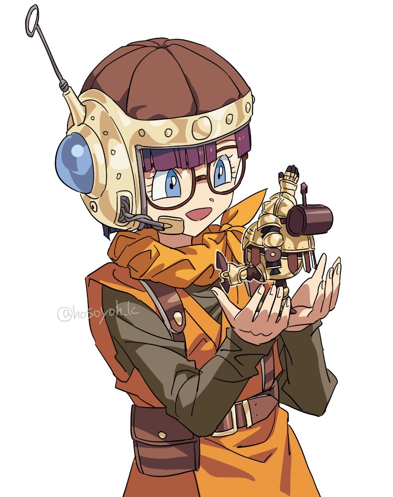 lucca ashtear and robo (chrono trigger) drawn by hosodayo