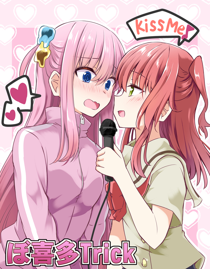 gotoh hitori and kita ikuyo (bocchi the rock! and 1 more) drawn by ichimi