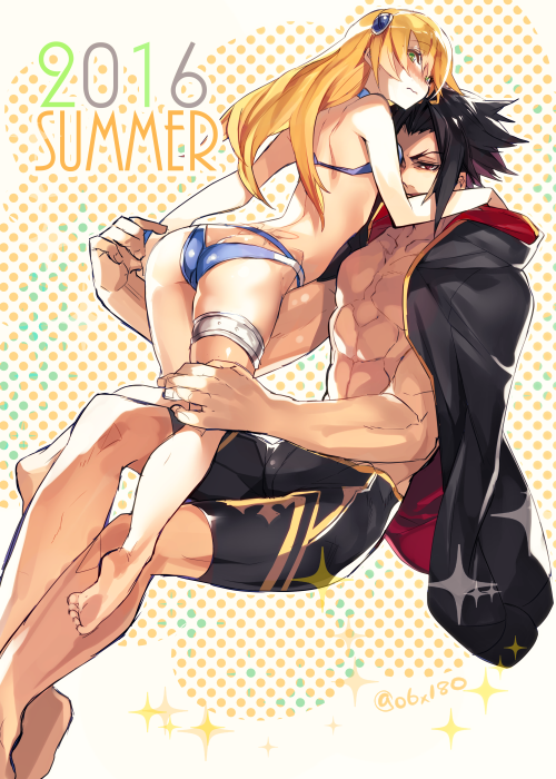 noel vermillion and kagura mutsuki (blazblue and 1 more) drawn by hyakuhachi_(over3)