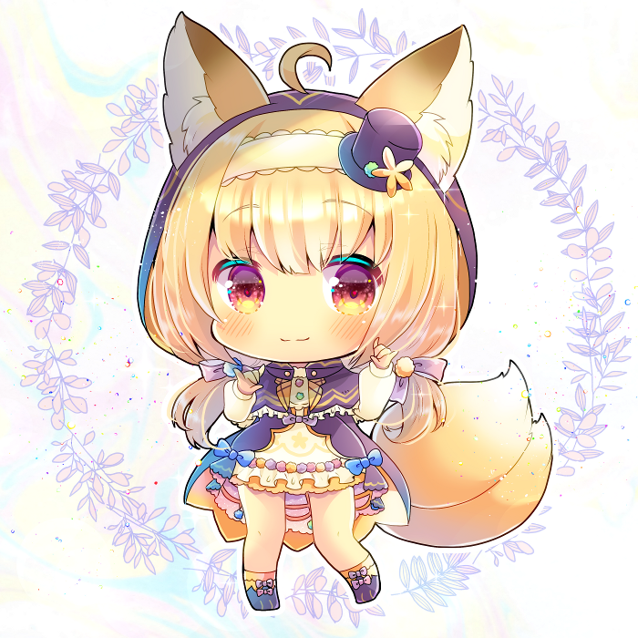 kitsune no botan (flower knight girl) drawn by kou_hiyoyo