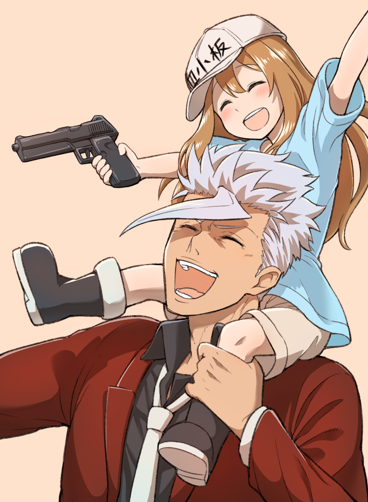 platelet and orga itsuka (gundam and 2 more) drawn by contllenge