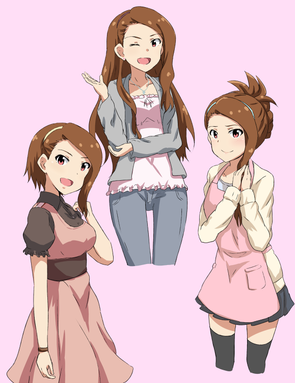 minase iori (idolmaster) drawn by dars_(recolors)