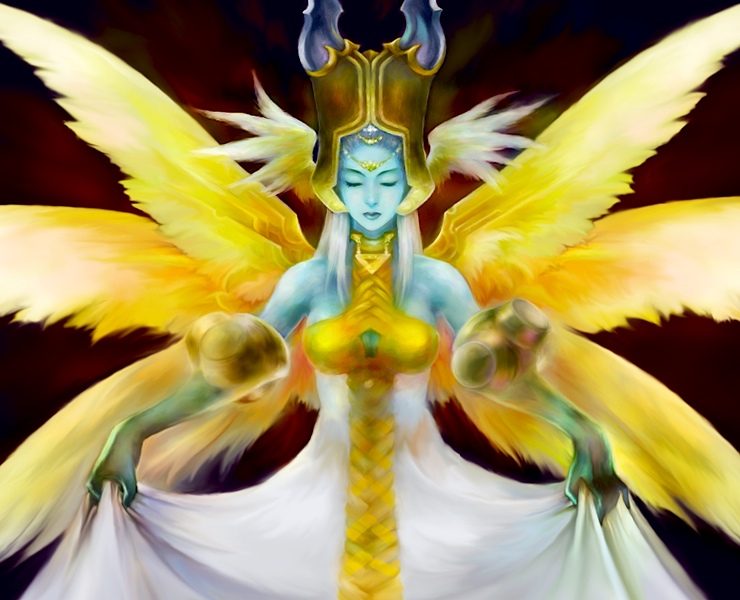 ultima (final fantasy and 2 more) drawn by fm77_(artist)