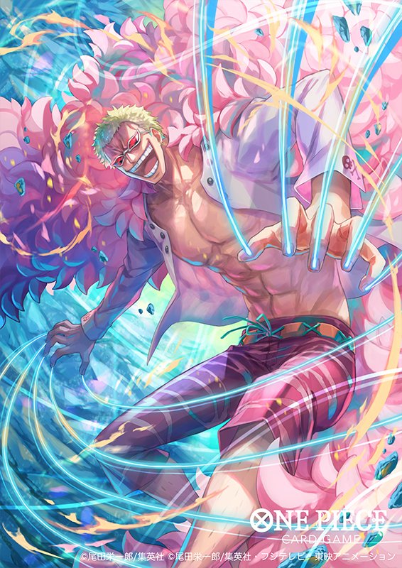 donquixote doflamingo (one piece and 1 more) drawn by bisaiiiii