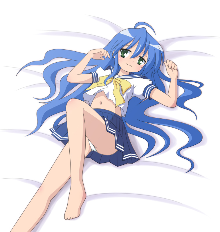 izumi konata (lucky star) drawn by mel_(melty_pot)