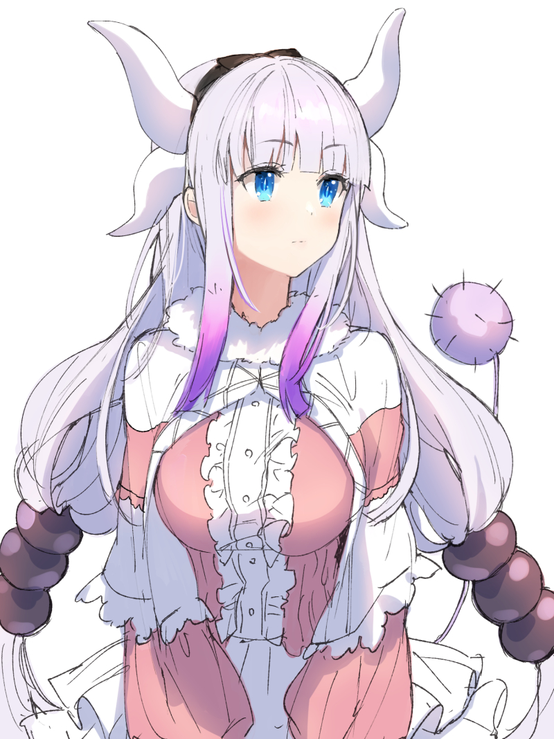 kanna kamui (kobayashi-san chi no maidragon) drawn by ice_(ice_aptx)