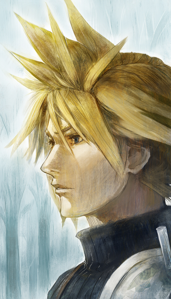 cloud strife (final fantasy and 1 more) drawn by bob_(biyonbiyon)