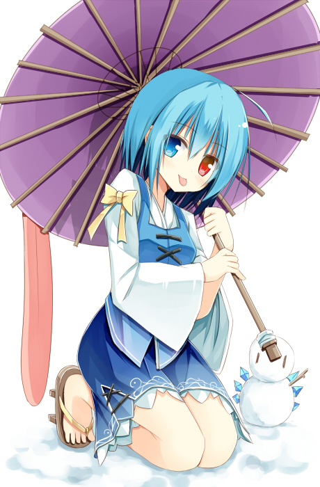 tatara kogasa (touhou) drawn by yuuhagi_(amaretto-no-natsu)