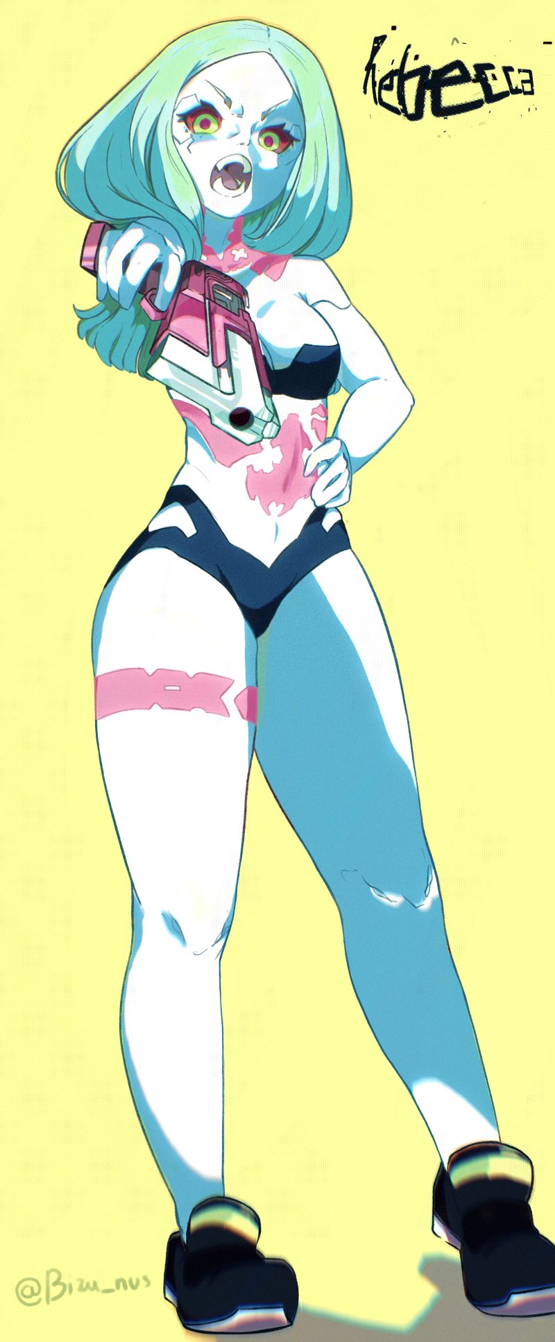rebecca (cyberpunk and 1 more) drawn by bizu_nus