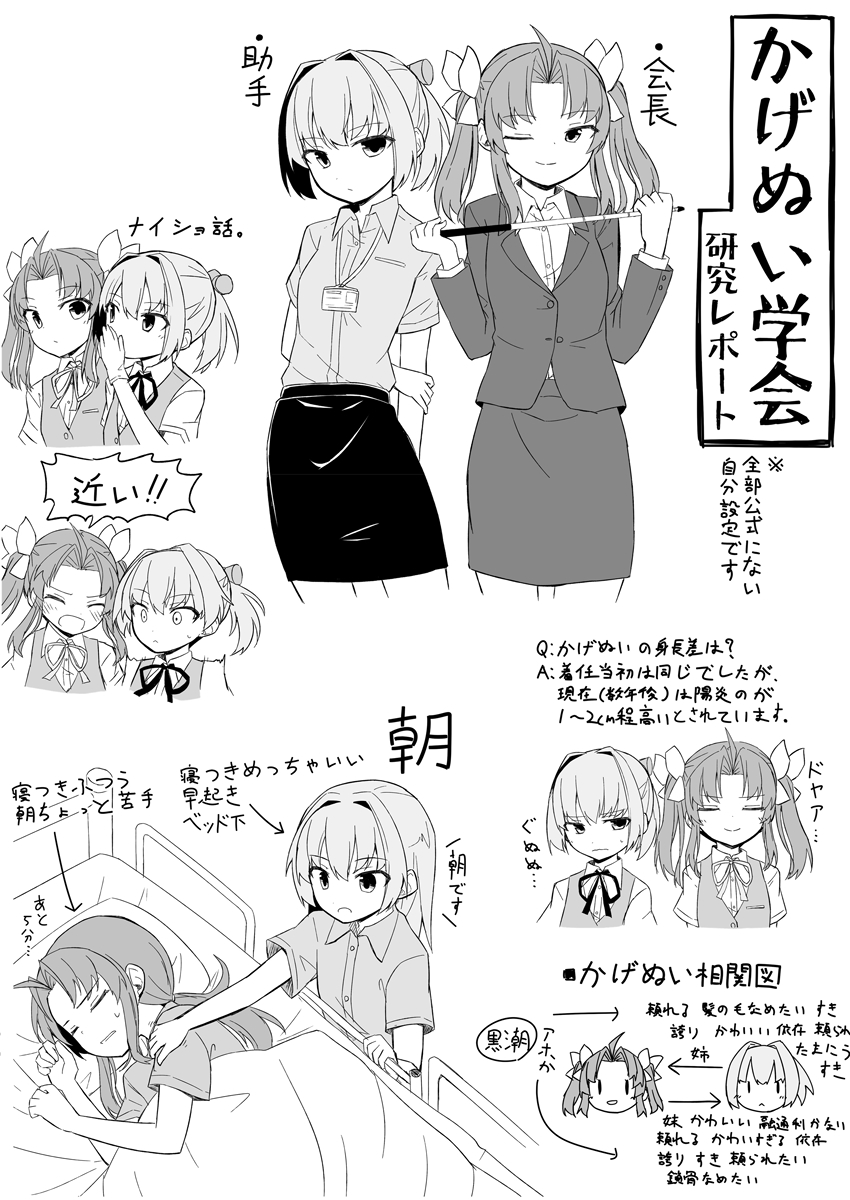 shiranui and kagerou (kantai collection) drawn by kakizaki_(chou_neji)