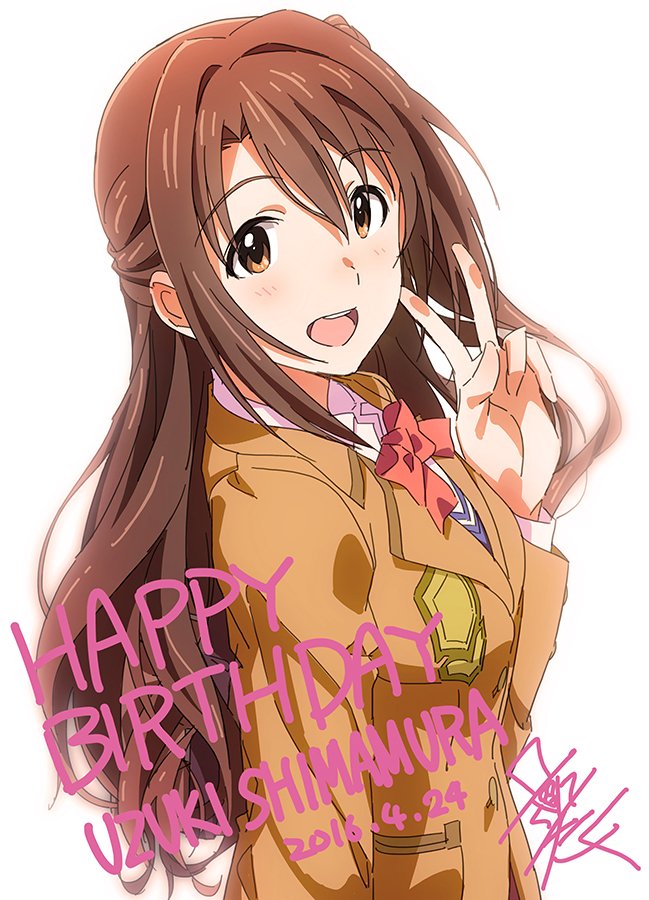 shimamura uzuki (idolmaster and 1 more) drawn by taku1122