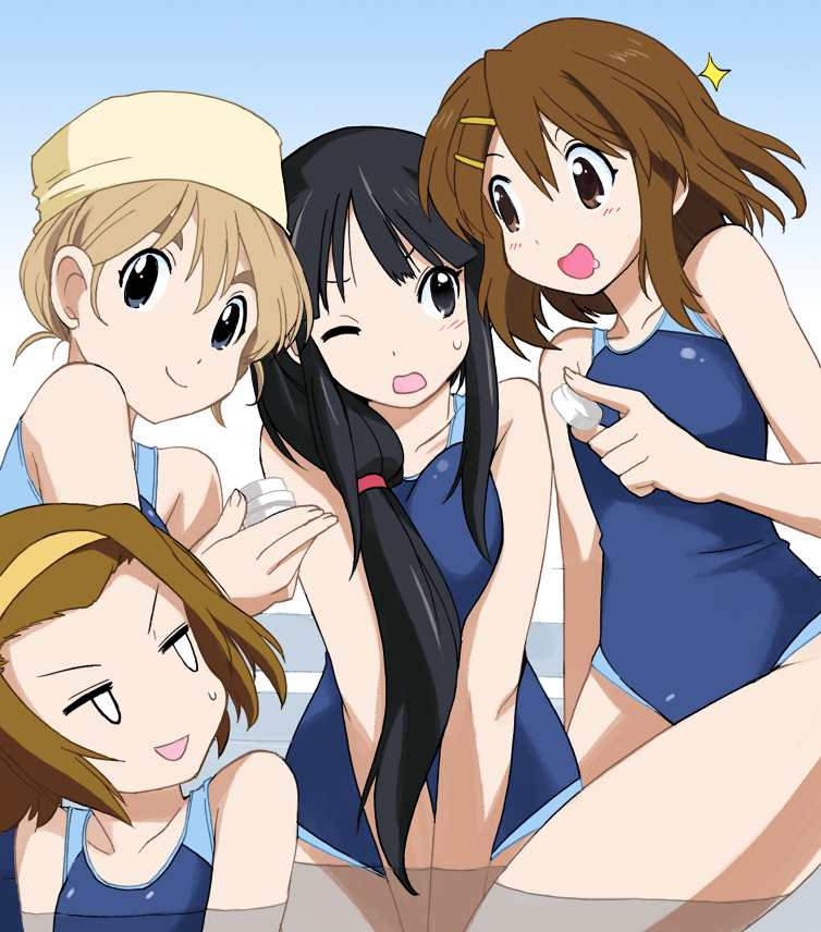 akiyama mio, hirasawa yui, tainaka ritsu, and kotobuki tsumugi (k-on!) drawn by muramasa_mikado
