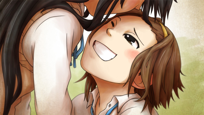 akiyama mio and tainaka ritsu (k-on!) drawn by bonjin