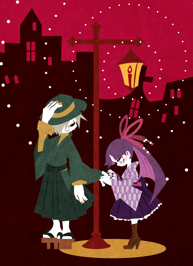 feli and lemres (puyopuyo and 1 more) drawn by nonana_(mikudrop)