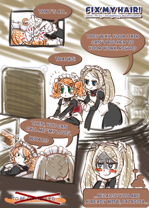 peacock and bloody marie (skullgirls) drawn by rt-sy