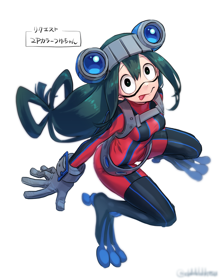 asui tsuyu (boku no hero academia) drawn by ohhhhhhtsu