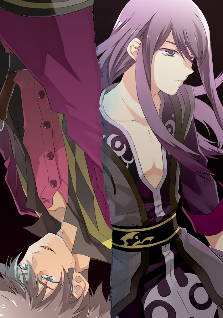 yuri lowell and raven (tales of and 1 more) drawn by fujimura_(marina)