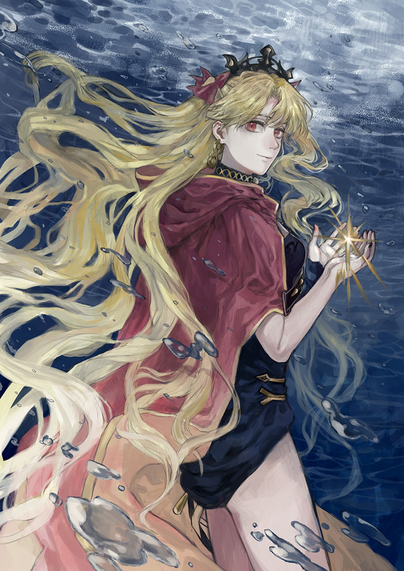 ereshkigal (fate and 1 more) drawn by lsunl