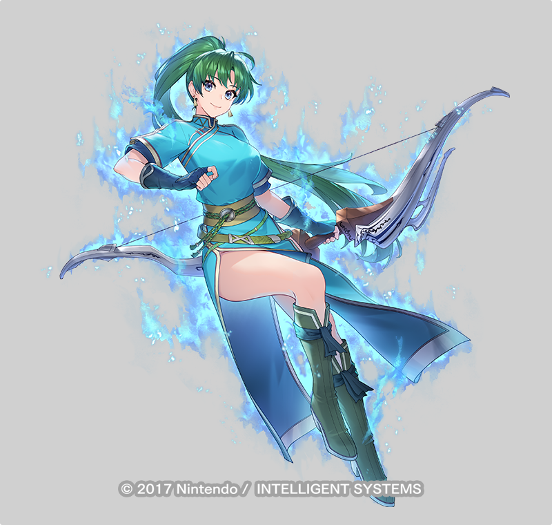 lyn (fire emblem and 3 more) drawn by essual_(layer_world)
