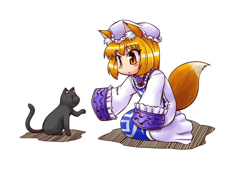 yakumo ran (touhou) drawn by sasuke_(sasuke_no_sato)