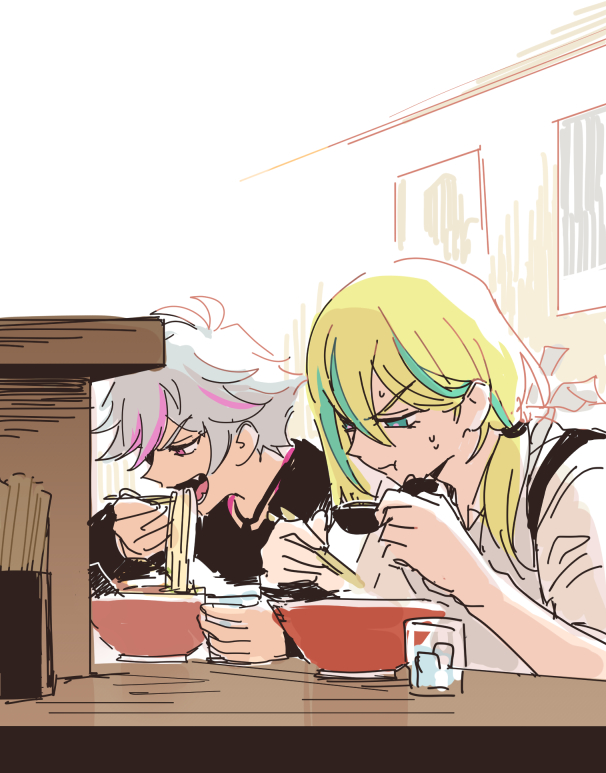 ooedo shinya and ushimitsu (pretty series and 2 more) drawn by oshiri_(o4ritarou)