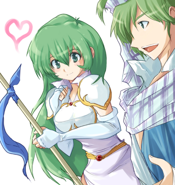 erinys and lewyn (fire emblem and 1 more) drawn by echizen_(hvcv)