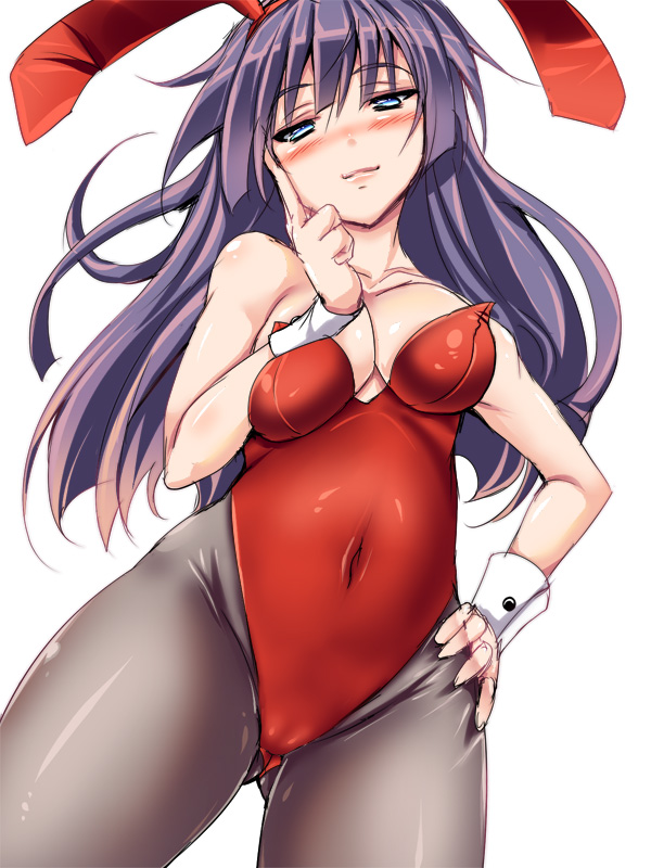 senjougahara hitagi (monogatari and 1 more) drawn by shiranagi