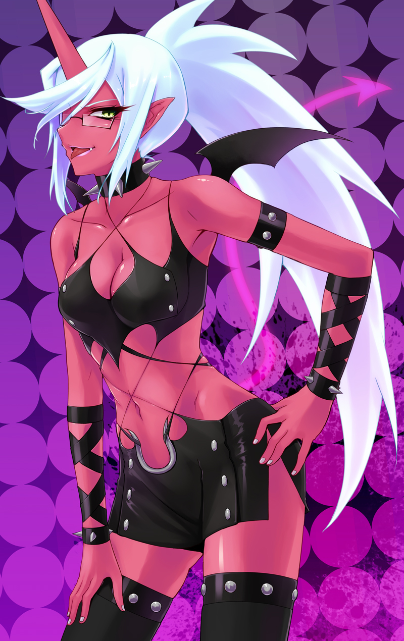 kneesocks (panty & stocking with garterbelt) drawn by prime_(prime_tw)