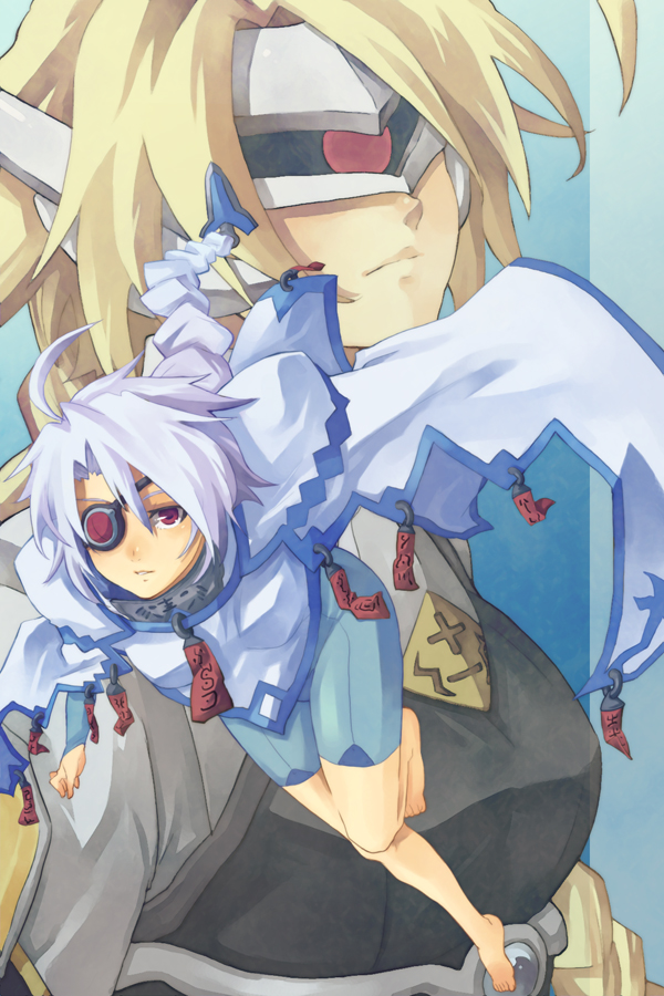 nu-13 and lambda-11 (blazblue) drawn by yuuka_seisen