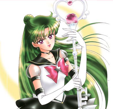 meiou setsuna, sailor pluto, and super sailor pluto (bishoujo senshi sailor moon and 2 more) drawn by takeuchi_naoko