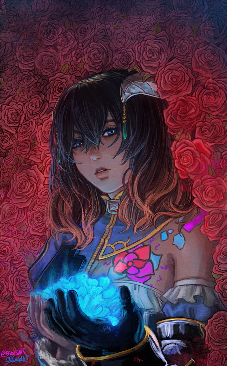 miriam (bloodstained: ritual of the night) drawn by dicesms